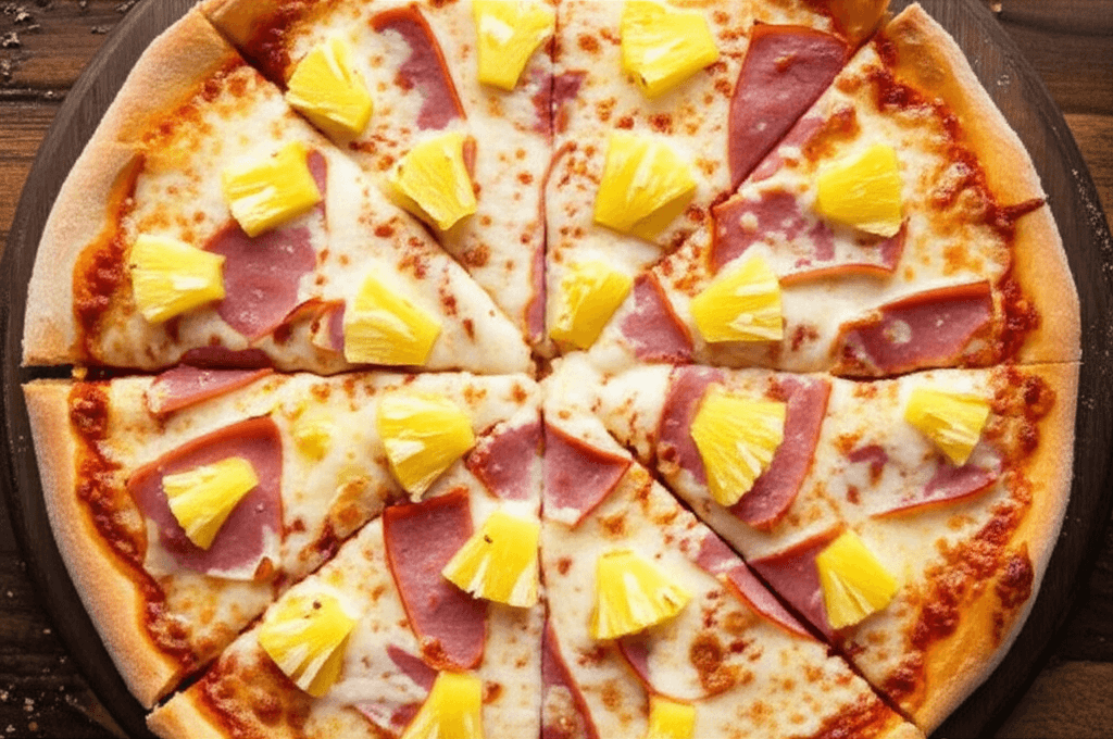 Pizza hawaiana